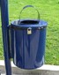 20 gallon pole mounted trash receptacles